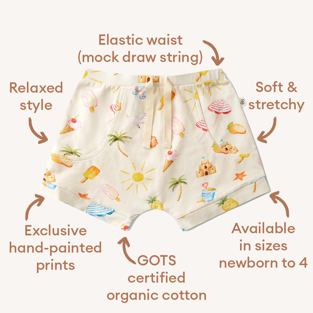 Beach Fun Organic Shorts - View 5