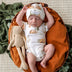 Bears Short Sleeve Organic Kimono Bodysuit | Snuggle Hunny