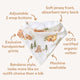 Bears Organic Dribble Bib - Thumbnail 4