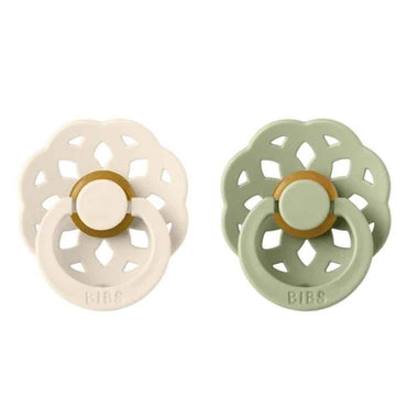 BIBS Boheme Dummy 2 Pack - Ivory/ Sage-Snuggle Hunny