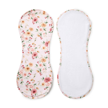 Birds & Blooms Organic Cotton Burp Cloth | Snuggle Hunny