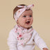 Birds & Blooms Organic Dribble Bib | Snuggle Hunny