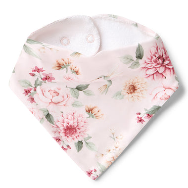 Birds & Blooms Organic Dribble Bib | Snuggle Hunny