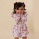 Birds & Blooms Long Sleeve Organic Dress - Thumbnail 7