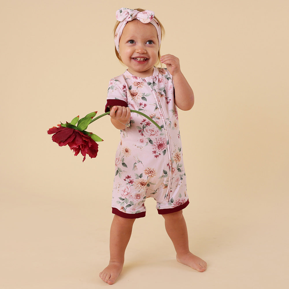 Birds & Blooms Organic Snuggle Shortie - View 18