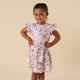 Birds & Blooms Short Sleeve Organic Dress - Thumbnail 7