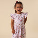 Birds & Blooms Short Sleeve Organic Dress - Thumbnail 16