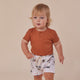 Biscuit Short Sleeve Organic Bodysuit - Thumbnail 4