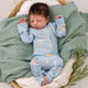 Blue Little Subs Organic Snugglesuit Convertible Romper - Thumbnail 11