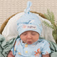 Blue Little Subs Organic Knotted Beanie - Thumbnail 1