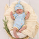 Blue Little Subs Organic Snuggle Shortie - Thumbnail 4