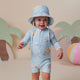 Blue Little Subs Swim Shortie - Thumbnail 1
