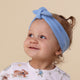 Bluebell Ribbed Organic Topknot - Thumbnail 4