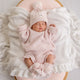 Blush Pink Organic Cotton Knit Bloomers - Thumbnail 5