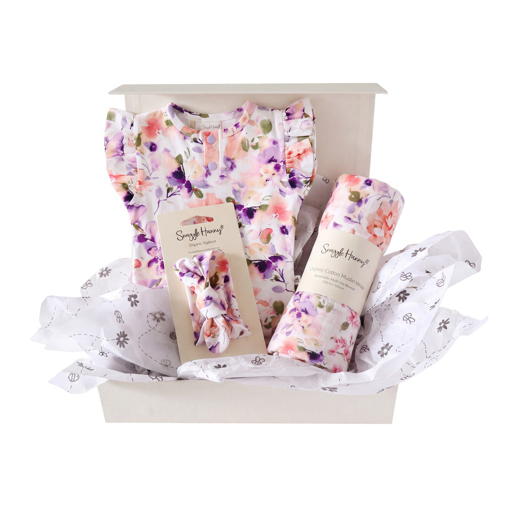 Classic Newborn Gift Hamper - Blushing Beauty - View 1