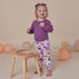 Blushing Beauty Organic Leggings | Snuggle Hunny