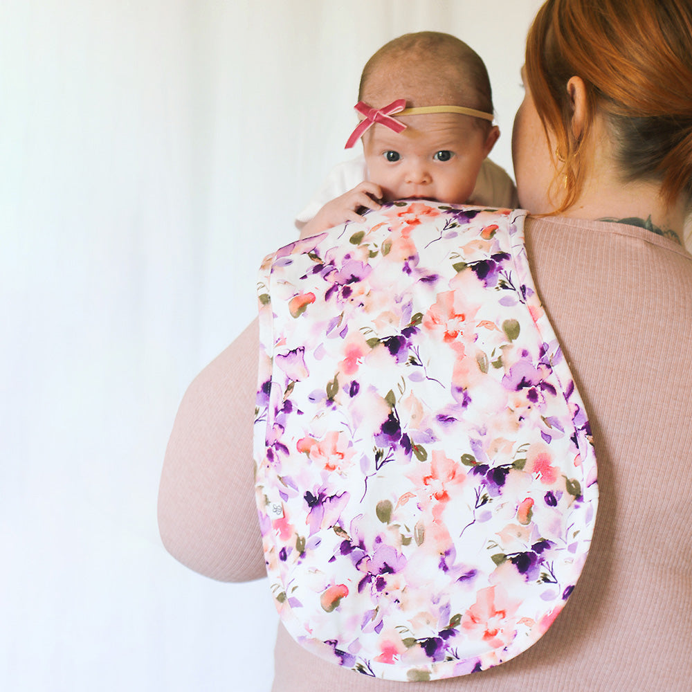 Blushing Beauty Organic Cotton Burp Cloth - View 1