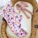 Blushing Beauty Organic Cotton Burp Cloth - Thumbnail 3