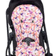 Bundle - Blushing Beauty Pram Liner & Strap Cover Set - Thumbnail 5