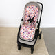 Blushing Beauty Universal Organic Pram Liner - Thumbnail 3