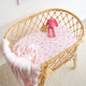 Boots & Bows Organic Bassinet Sheet / Change Pad Cover - Thumbnail 1