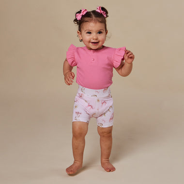 Boots & Bows Organic Bike Shorts | Snuggle Hunny