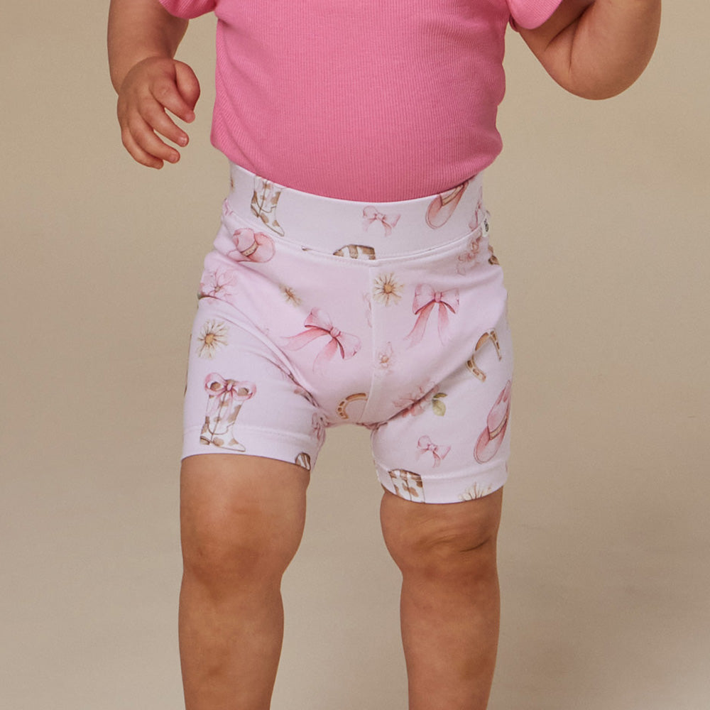 Boots & Bows Organic Bike Shorts - View 3