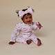Boots & Bows Organic Snugglesuit Convertible Romper with Frill - Thumbnail 11