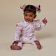 Boots & Bows Organic Snugglesuit Convertible Romper with Frill - Thumbnail 13