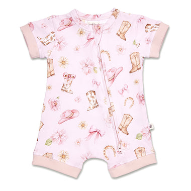 Boots & Bows Organic Snuggle Shortie | Snuggle Hunny