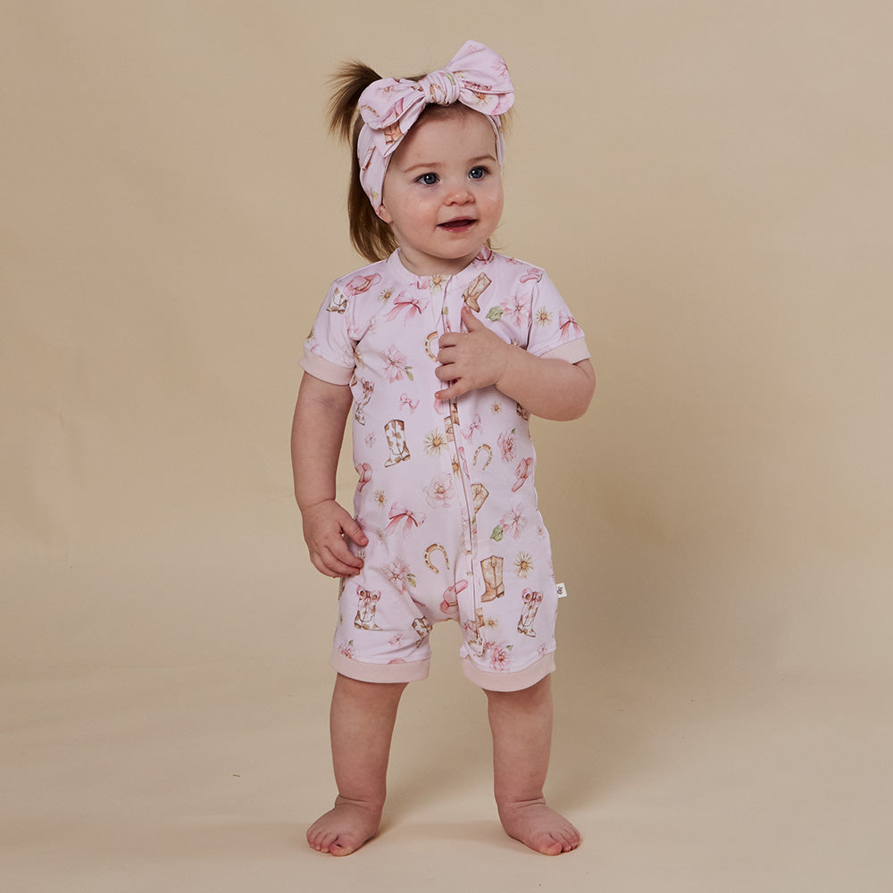 Boots & Bows Organic Snuggle Shortie - View 8