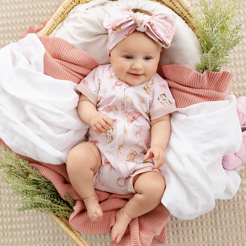 Boots & Bows Organic Snuggle Shortie - View 11