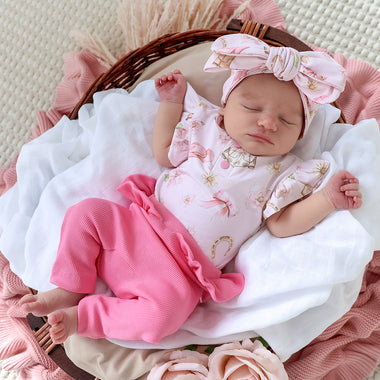 Candy Organic Pants with Frill | Snuggle Hunny