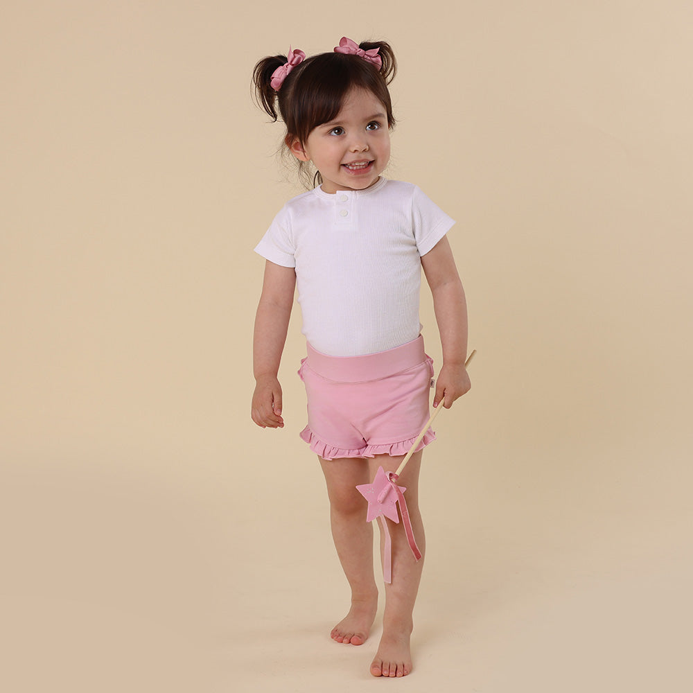 Bubblegum Organic Jersey Bloomers - View 8