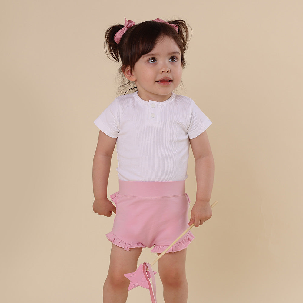 Bubblegum Organic Jersey Bloomers - View 5