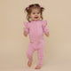 Bubblegum Organic Snugglesuit Convertible Romper - Thumbnail 3