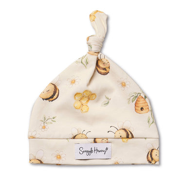 Bumblebees Organic Knotted Beanie | Snuggle Hunny