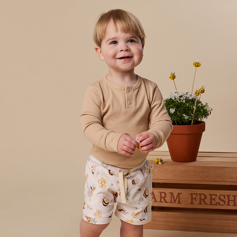 Bumblebees Organic Shorts - View 5