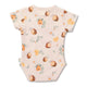Bumblebees Short Sleeve Organic Bodysuit - Thumbnail 11