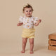 Bumblebees Short Sleeve Organic Bodysuit with Frill - Thumbnail 13
