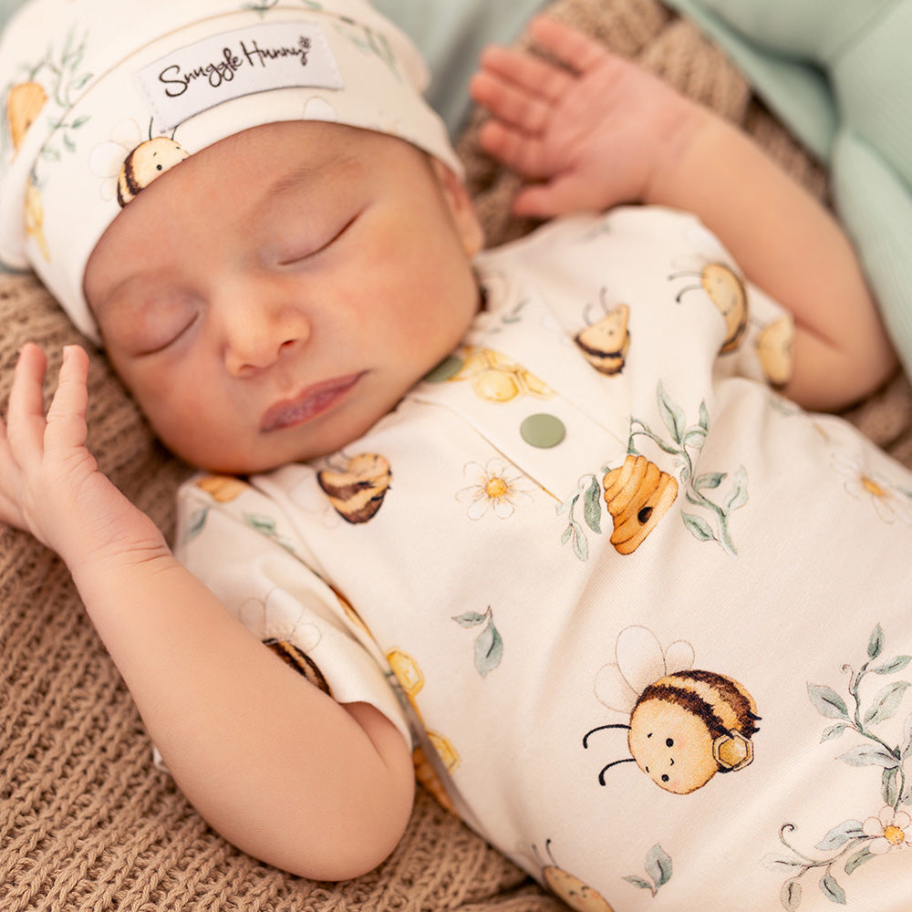 Bumblebees Short Sleeve Organic Bodysuit - View 7