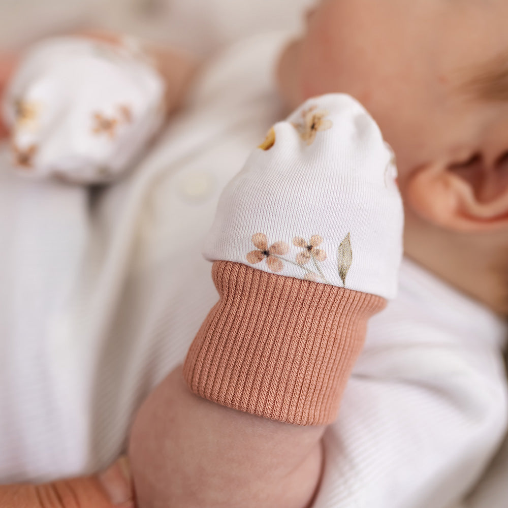 Butterfly Organic Cotton Mittens - View 5