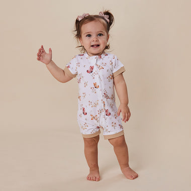 Butterfly Organic Snuggle Shortie | Snuggle Hunny