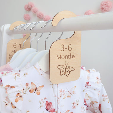 Butterfly Wooden Wardrobe Dividers | Snuggle Hunny