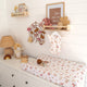 Butterfly Organic Bassinet Sheet / Change Pad Cover - Thumbnail 3