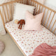 Butterfly Organic Fitted Cot Sheet - Thumbnail 1