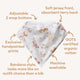 Butterfly Organic Dribble Bib - Thumbnail 4