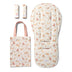 Butterfly Reversible Pram Liner & Strap Cover Set | Snuggle Hunny
