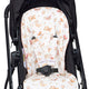 Bundle - Butterfly Pram Liner & Strap Cover Set - Thumbnail 5