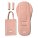 Bundle - Butterfly Pram Liner & Strap Cover Set - Thumbnail 6